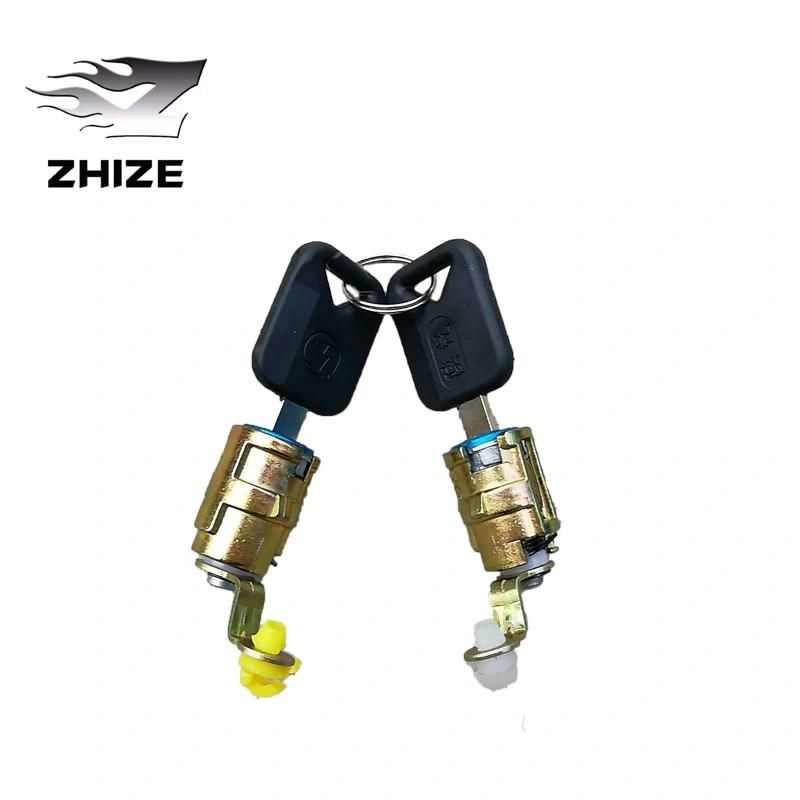 Car Door Lock Core / Key Cylinder (Shacman Delong X3000) for Truck etc.