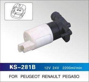 12V 24V 2200ml/Min Windshield Washer Pump for Peugeot Renault Pegaso
