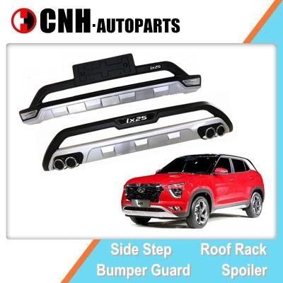 Front and Rear Bumper Guards for Hyundai Creta 2020 IX25 Rear Diffuser