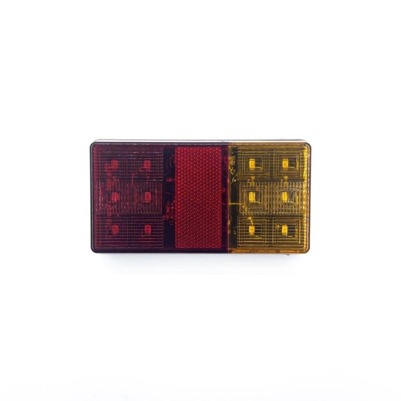 Emark Square Trailer LED Light with Four Five Function