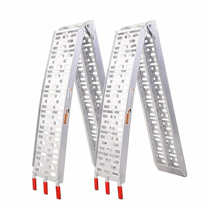 Aluminum Folding Motorcycle Lawn Snowmobile Loading Ramp