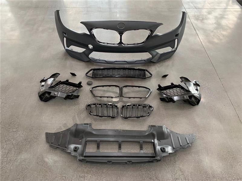 F87 M2 Front Rear Bumper Side Skirt M2c Wide Body Kit for BMW F22 F23 2 Series 2014-2019