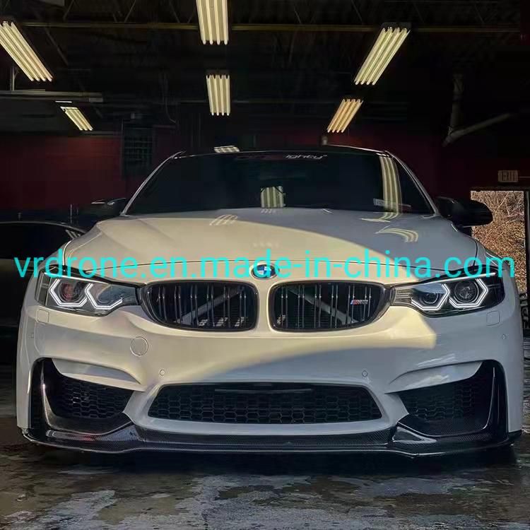 BMW Carbon Fiber Car Part M3m4 F80f82 Kt with Lights Rear Lip CF BMW Car Parts