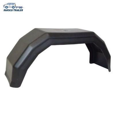 12-13&quot; Trailer Black Plastic Mudguard Fender