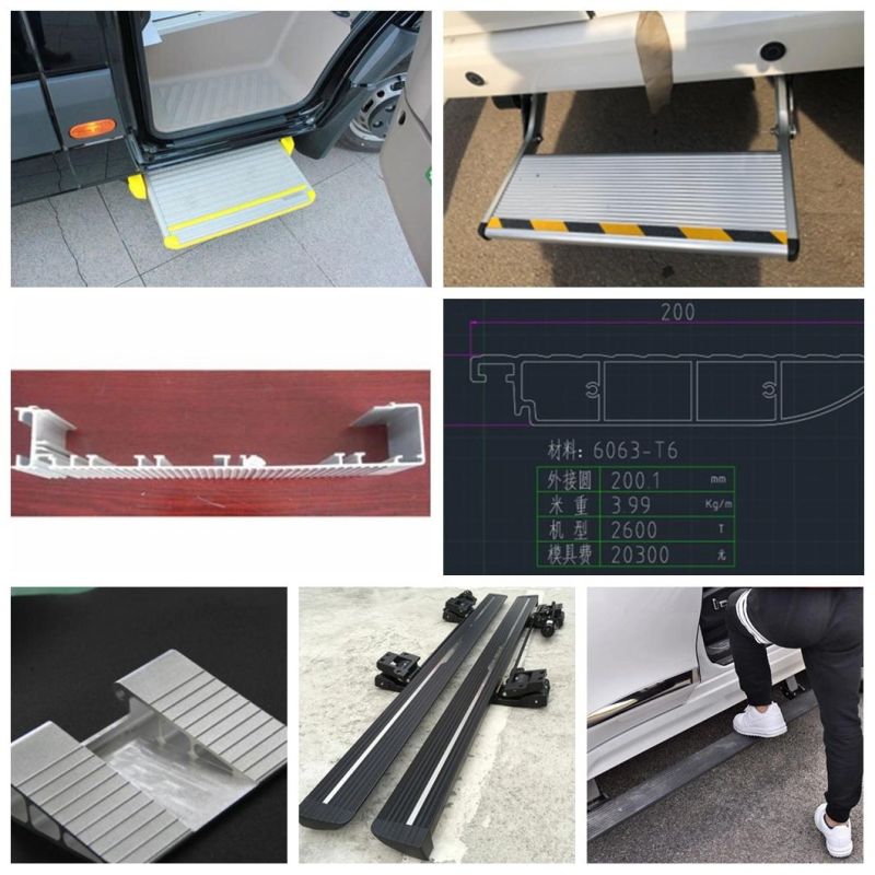 6061 Aluminum Extrusion Deep Processing CNC Machined Aluminium Auto Parts