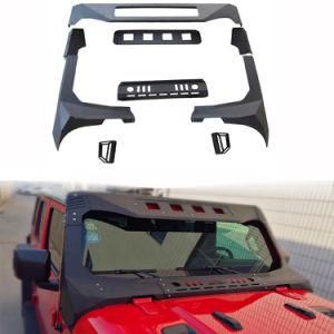 Jl1161 Iron Car Window Frame with LED Lights for Jeep Wrangler Jl