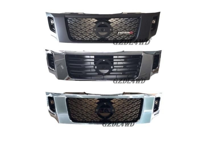 4X4 Auto Parts Modified Grill ABS Plastic Car Front Grille for Navara Np300 Accessories