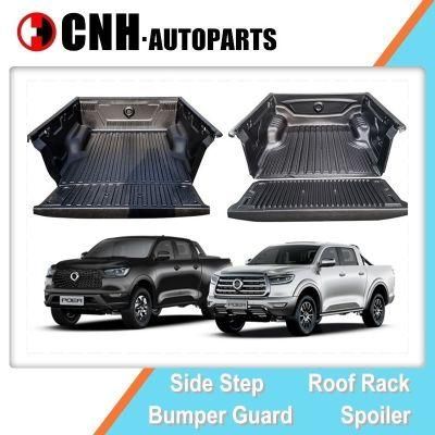Auto Accessory Trunk Bed Liner for Greatwall P Series Poer Gwm Cannon Ute HDPE Cargo Mat