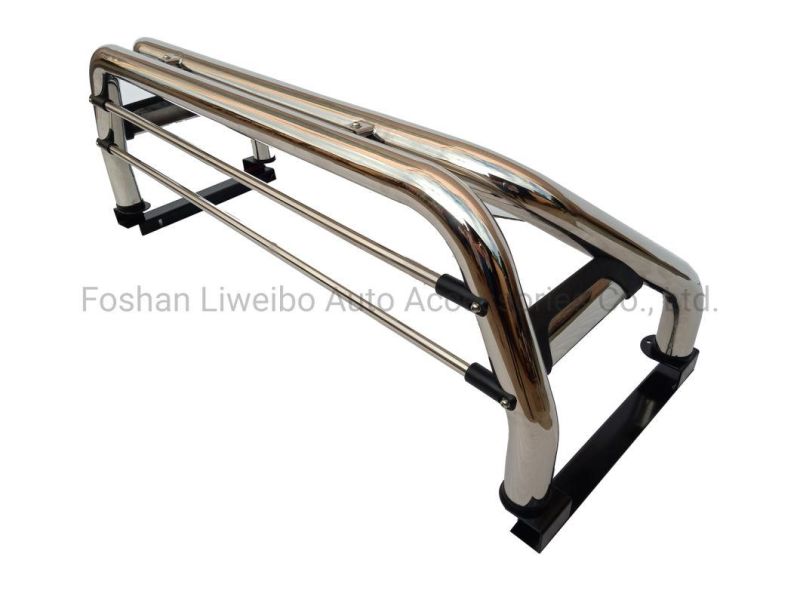 4X4 Rollbar Sport Bar High Base Stainless Steel for Nissan Navara Np300