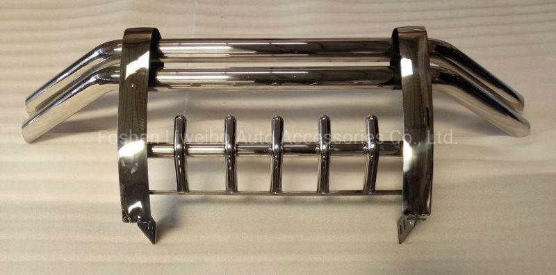 2.5inch Polishing Stainless Steel Front Bull Bar Grille Guard for Toyota Hilux Revo