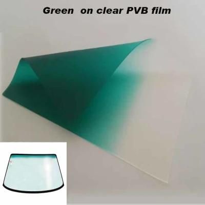 0.76mm Blue on Clear PVB Film for Auto Windscreen Laminated Glass