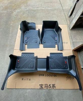 Factory Wholesale Environmentally Friendly 5D Tpo Foot Mats for BMW
