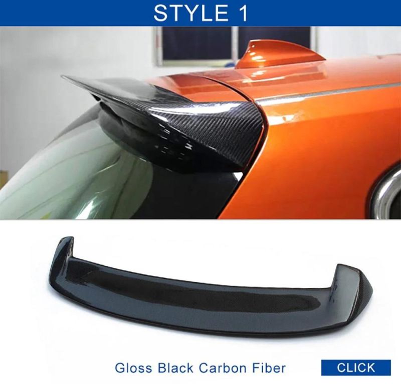 Carbon Fiber Rear Trunk Spoiler Car Rear Spoiler for BMW F20 M Sport 1 Series 2012 2014
