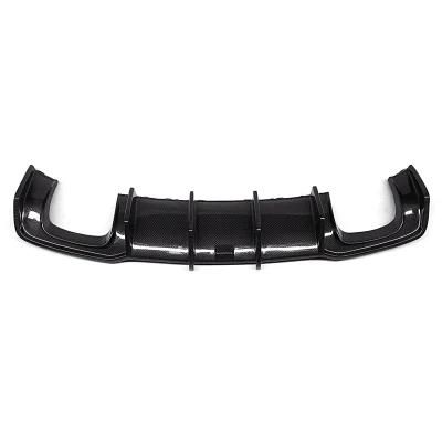 2017 2018 A3 Sline S3 Rear Bumper Diffuser Kb Style Black Rear Lip Diffuser for Audi S3