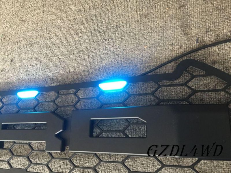 for Ranger T7 Auto Parts Accessories Car Grill Mesh with LED Light XL Xlt Xls
