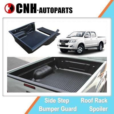 Auto Accessory Trunk Bed Liner for Pick up 2012-2014 Hilux Vigo Champ HDPE Truck Cargo Mat