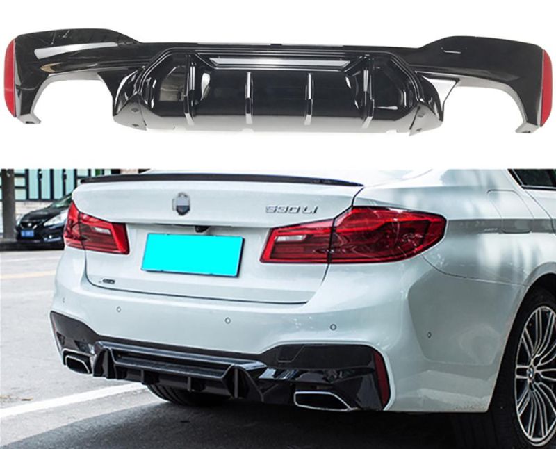 Car Spoiler Racing G30 G38 Rear Bumper Diffuser 2017+
