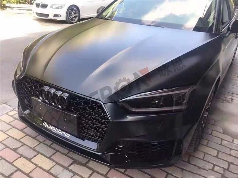 RS5 Style Front Bumper Grille Honeycomb Grill for Audi A5 2017-2019