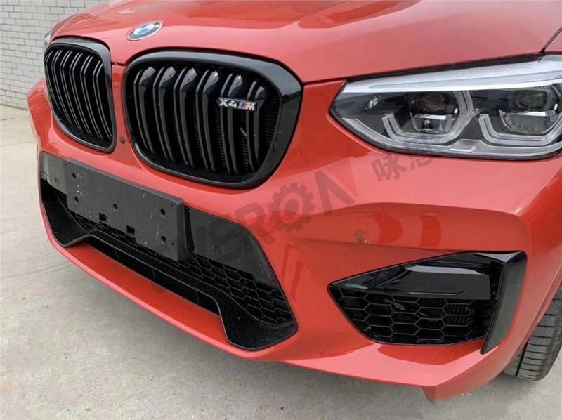 X4m Style Front Bumper Rear Bumper Grille Auto Body Kit for BMW X4 G02