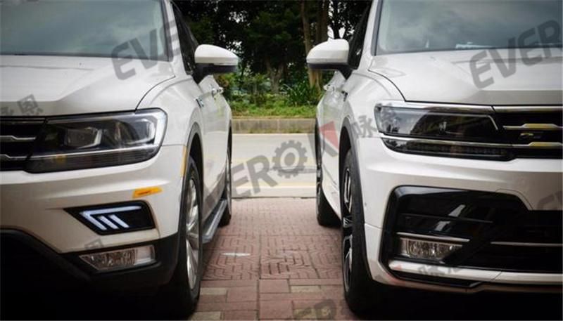 R-Line Style Front Bumper Assembly Body Kit for VW Tiguan L 2017-2020
