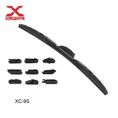 Wholesale Manufacturer High Quality Frameless Multifunction Car Soft Universal Auto Windshield Flat Wiper Blade Refills