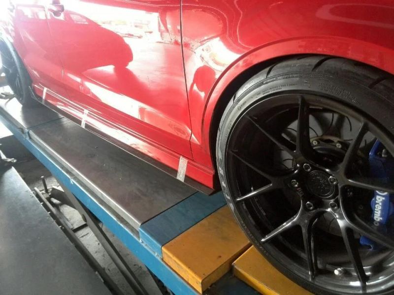 Carbon Fiber Side Skirts for Audi S3 2015 Sedan 4-Door 2014 up Car Accessories