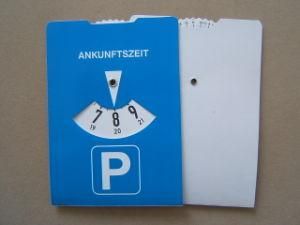 Paper Parking Disk Parking Disc