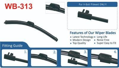 Motorcycle Accessory Auto Glasses Soft Wiper Blade with Wiper Blade Cover Rubber (BMW 7 series)