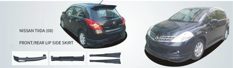 Qisong Nissan Tiida Full Set Bumper Lip