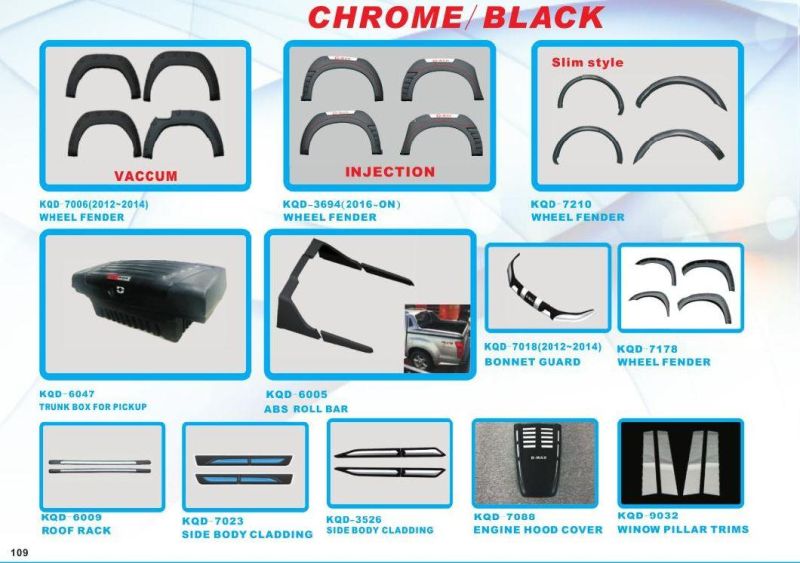 Car Accerories Head Light Cover for 2012 Isuzu D-Max