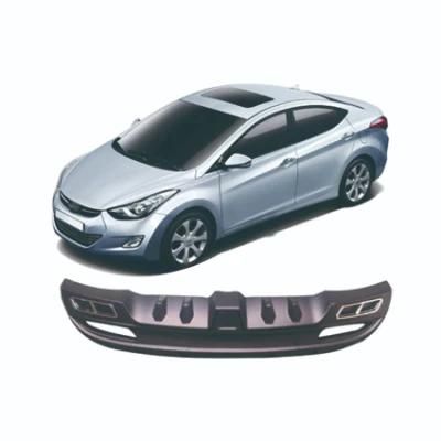 ABS Car Rear Bumper Diffuser Black Color