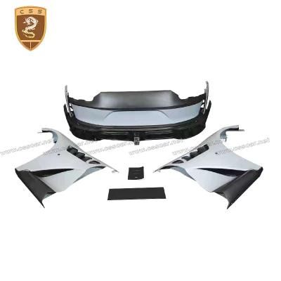 3K Glossy Carbon Fiber Body Kit for Ferrari 812 Msy Style Front Rear Bumper Fenders Bodykit