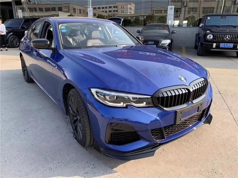MP Style Front Bumper Lip Spoiler for BMW 3 Series G20 2019+