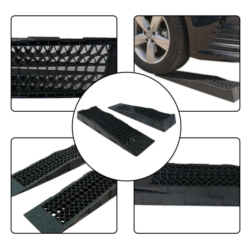 Low Profile Heavy Duty Plastic Car Ramp
