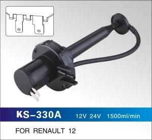 12V 24V 1500ml/Min Windshield Washer Pump for Renault 12