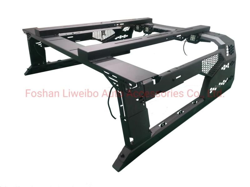 Cargo Basket Roof Rack Iron Steel Black Strong Carrier for Mitsubishi Triton