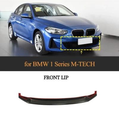 for BMW 1 Series M-Tech Carbon Fiber Front Bumper Lip 2019-2020