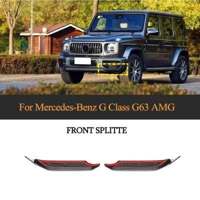 Carbon Fiber Front Splitter for Mercedes-Benz G Class G63 Amg 2019-2020