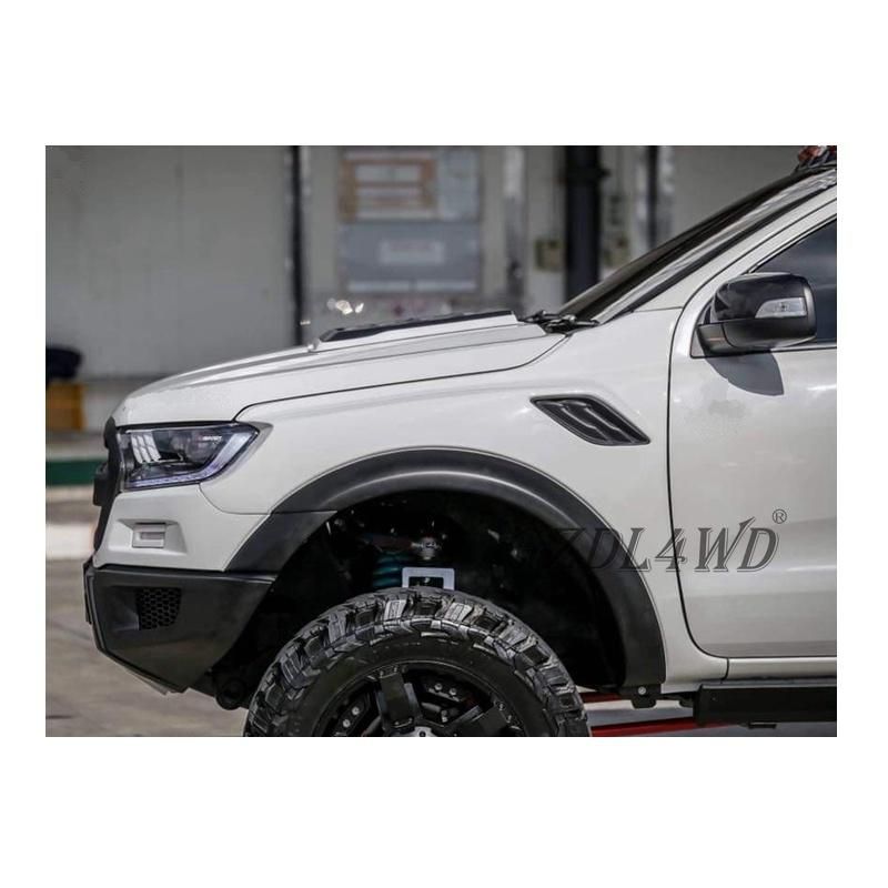 4X4 Pickup Accessory ABS Slim Fender Flare for Ford Ranger T7 2015-2017