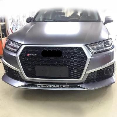 Plastic and ABS with Bumper Grill Rsq7 Front Bumper Kit for 2017-2019 Audi Q7 Kit