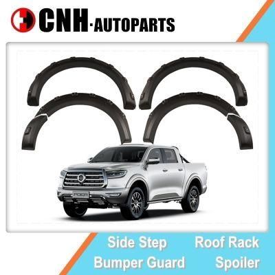 Auto Accessory Rivet Style Fender Flare for Great Wall Cannon Ute 2021 Gwm P Series Poer Wheel Arches