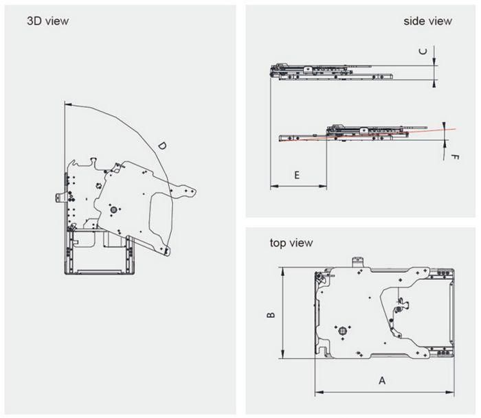 Programmable Turning Seat for Car with Capacity 150kg