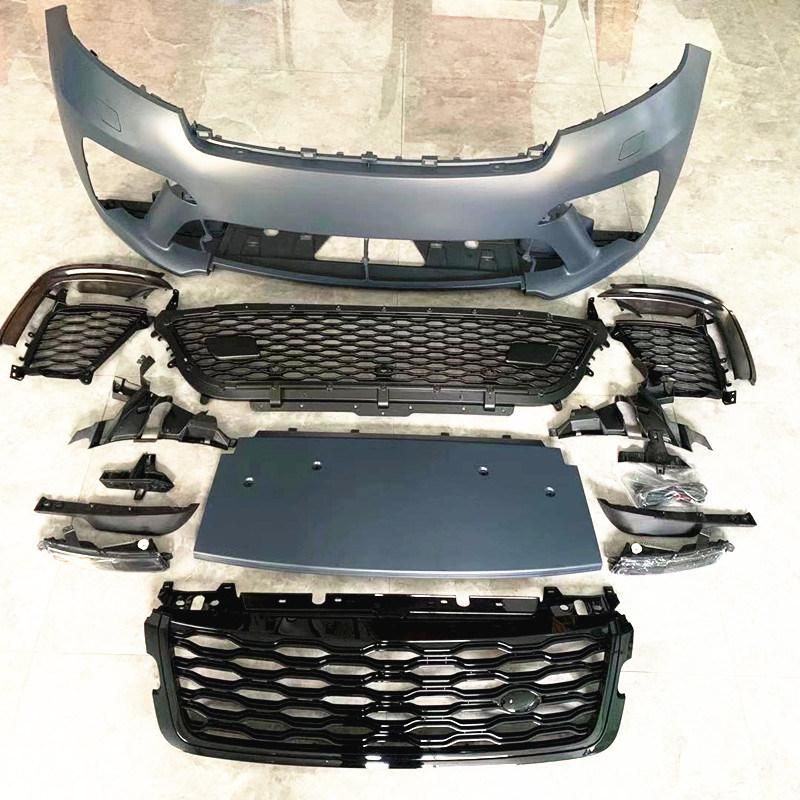 Better Upgrade to Sva Style Car Bodykit Fit for Range Rover Velar 2017-2021 Front Bumper Rear Bumper Grille Tail Throat