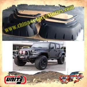 ABS Plastic Wheel Arch Mudguard Car Accessories Products ABS Fender Flares for New Wrangler Jk Parts 2007-2014