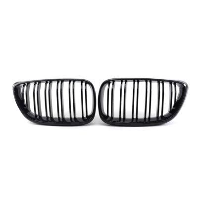 Factory Direct Sale Grill Car Mesh Double Line Carbon Fiber Grain Intake Grille for BMW