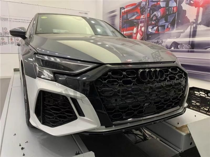 New Arrival Car Front Bumper RS3 Bodykit for 2021 Audi A3