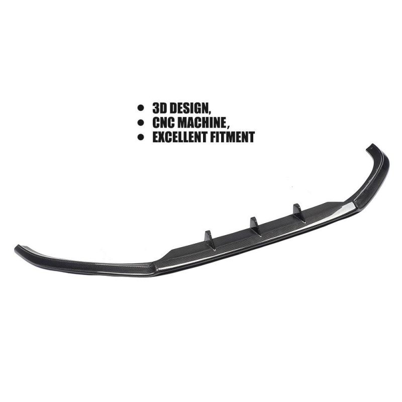 Carbon Fiber S5 Facelift Front Bumper Lip for Audi A5 S5 8t Coupe 2-Door 2012-2016