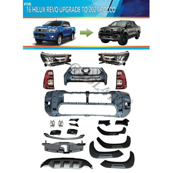 2016 2019 Hilux Revo Facelift Body Kits to Hilux Revo 2021