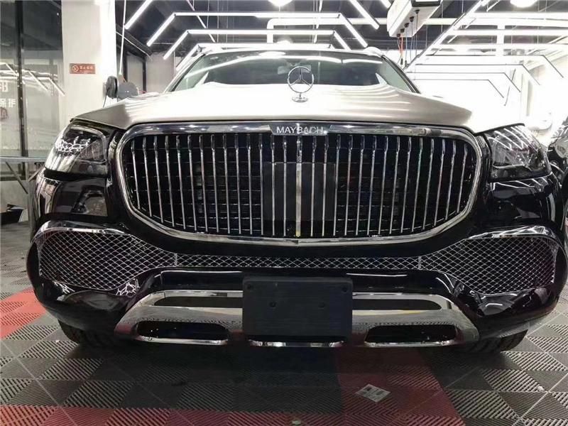 Maybach Front and Rear Bumper Body Kit with Diffuser for Mercedes Benz GLS X167