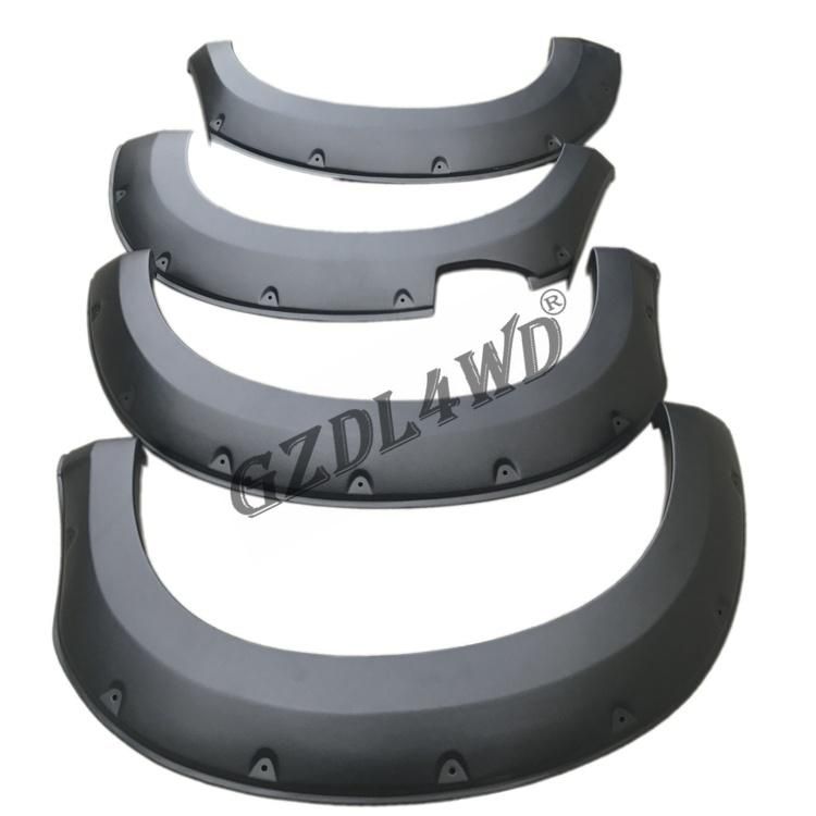 Offroad 4WD Accessory ABS Fender Flares for Isuzu Dmax 2012-2015